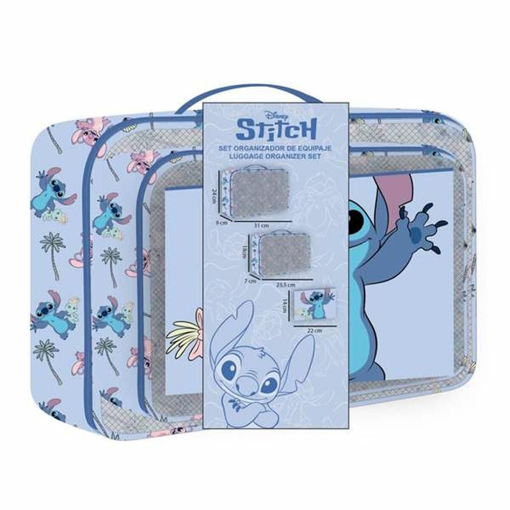 Nécessaire de Voyage Stitch Bleu
