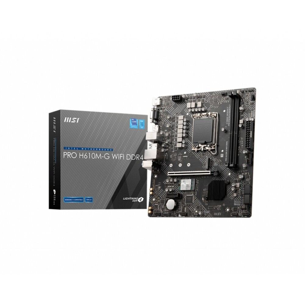 Carte Mère MSI PRO H610M-G WIFI DDR4 LGA 1700