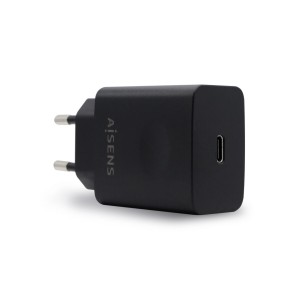 Chargeur Aisens ASCH-1PD20-BK Noir 20 W USB-C