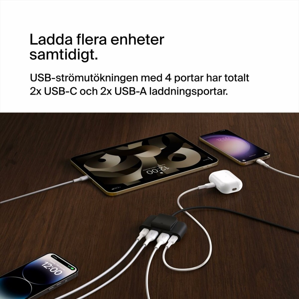 Hub USB Belkin BUZ001BT2MBKB7