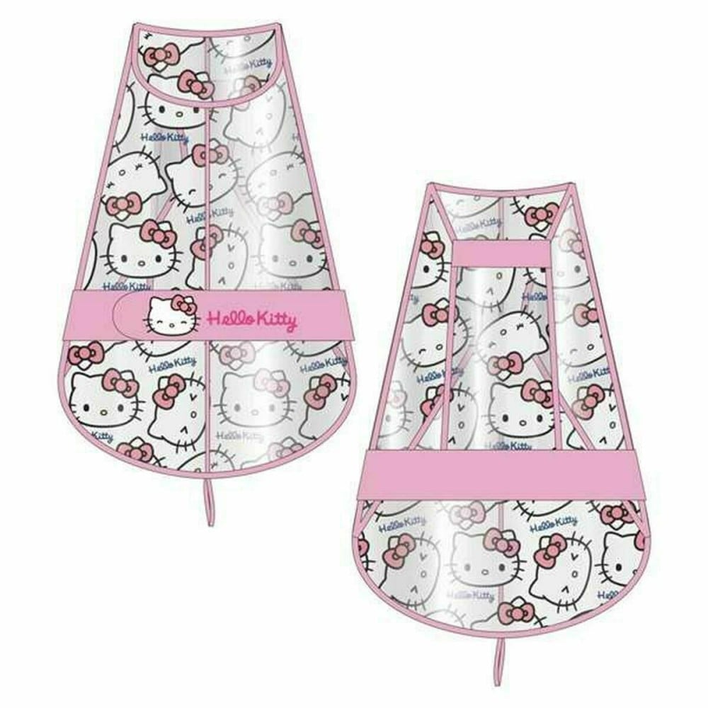 Regenmantel für Hunde Hello Kitty Rosa L