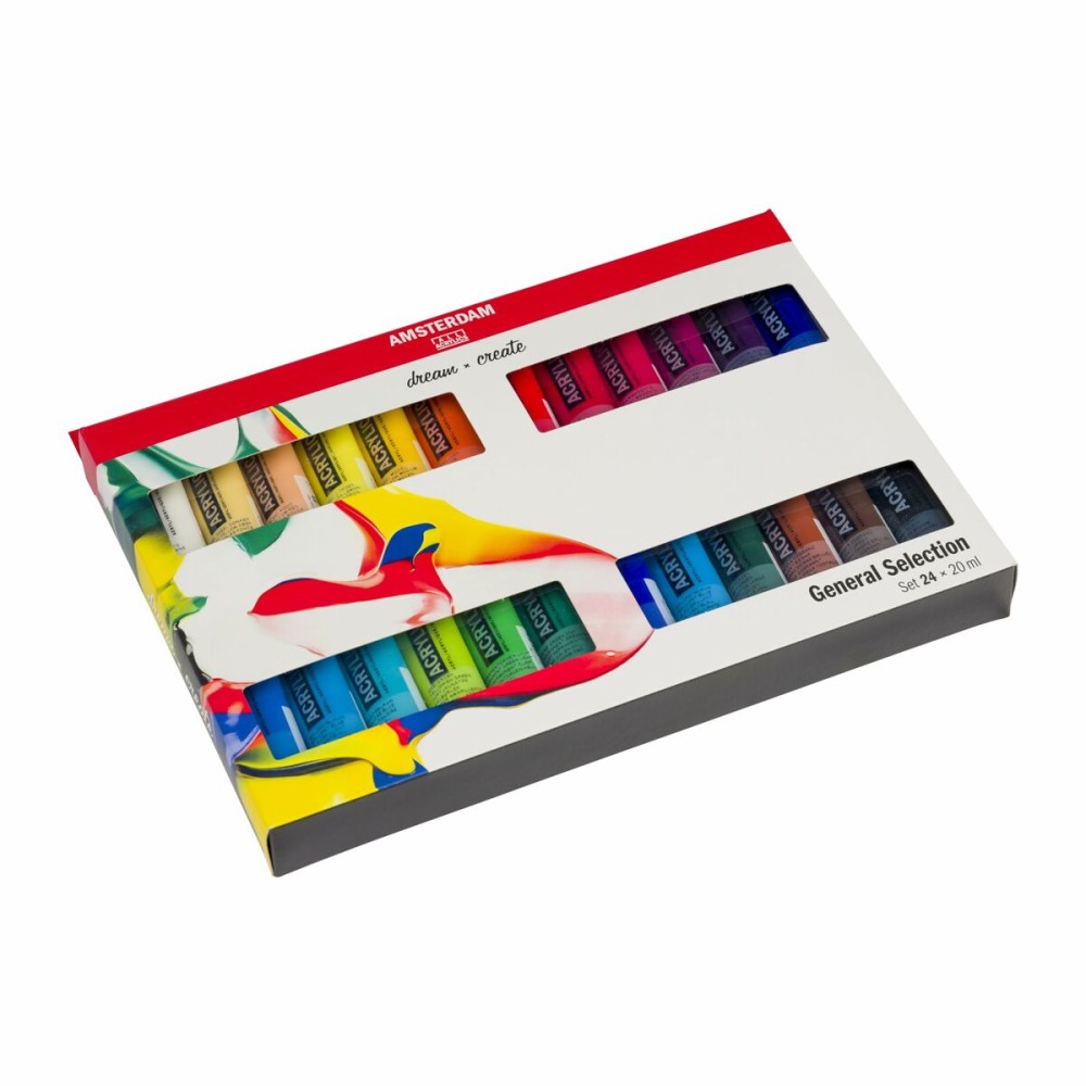 Acrylfarben-Set Talens Bunt 20 ml 24 Stücke (3 Stück)