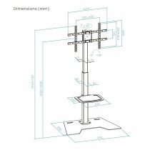 TV Mount TooQ FS2284M-B 37"-70" 70 Kg