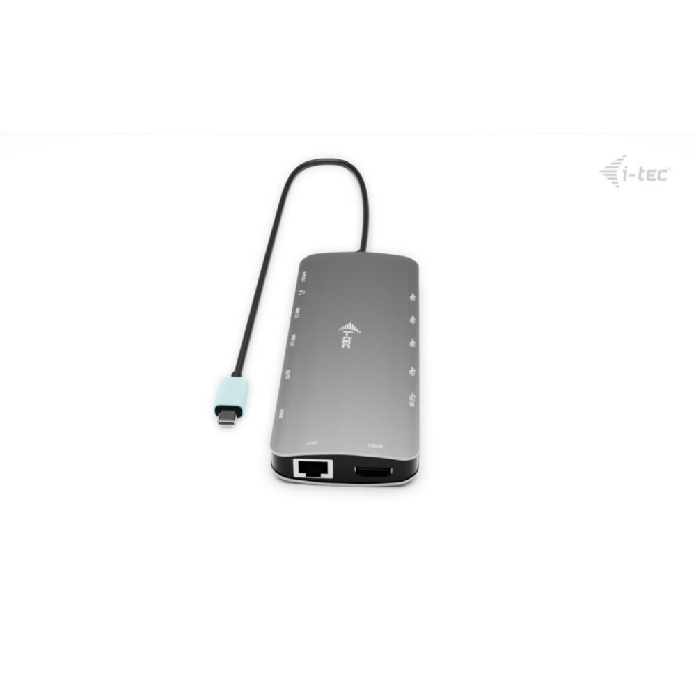 Hub USB i-Tec C31NANOTRIPLEDOCKPD Grau