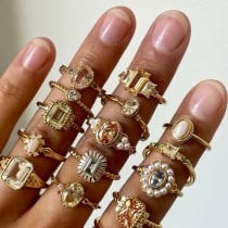 Damenring 24KAE 12450Y/50 10 Gold
