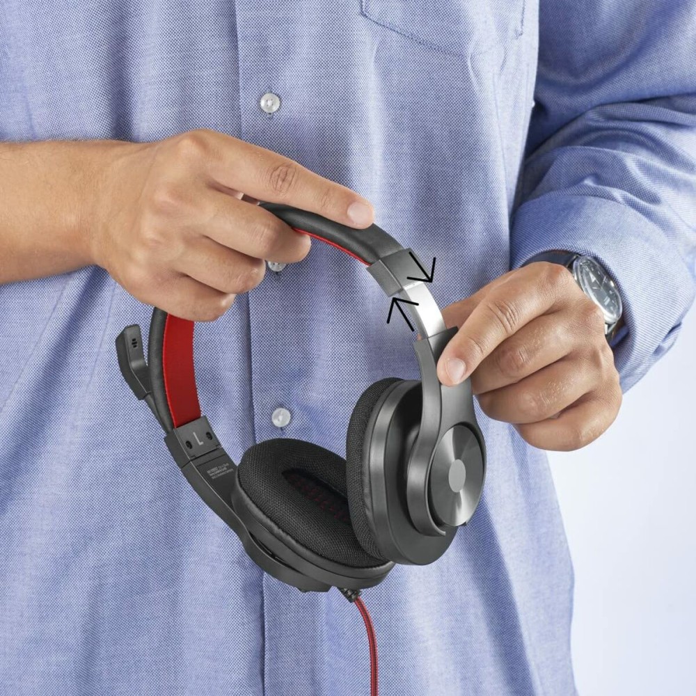 Casques avec Micro Gaming Hama 00139937 Noir