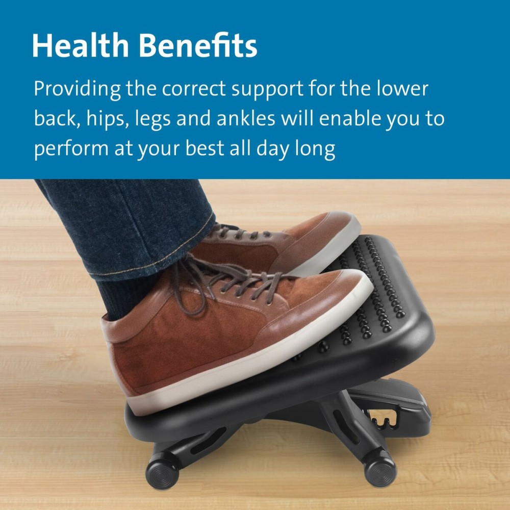 Footrest Kensington SOLEMASSAGE Black (4 Units)
