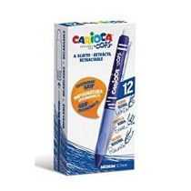 Kugelschreiber-Set Carioca Blau 0,7 mm (24 Stück) (12 Stücke)