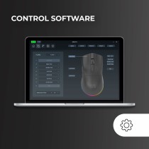 Gaming Mouse Mars Gaming MMT3 Black