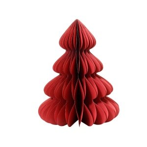Christmas Tree Decoris Red Paper Ø 72 x 90 cm