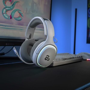 Kopfhörer Newskill NS-HS-ATONV2-IVORY
