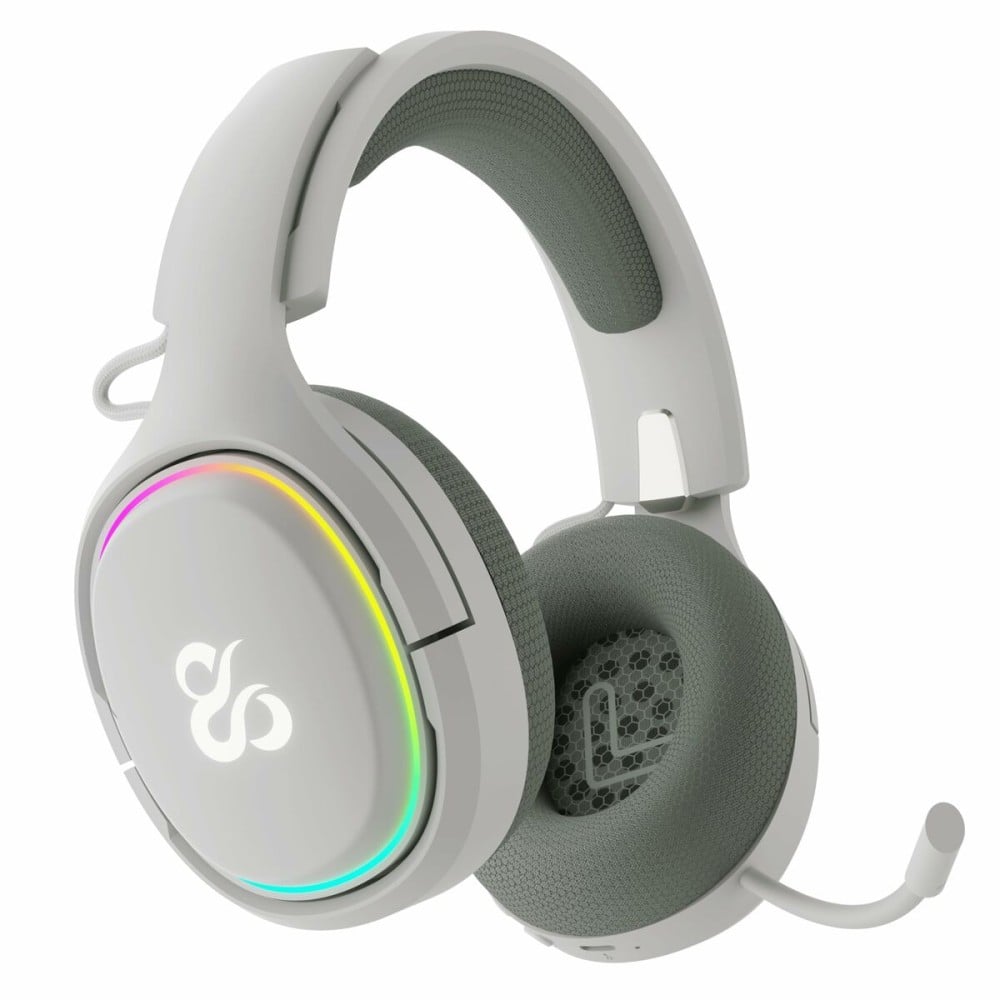 Kopfhörer Newskill NS-HS-ATONV2-IVORY
