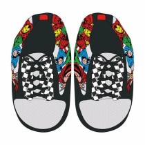 House Slippers Marvel Black