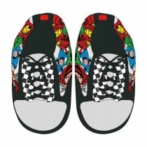House Slippers Marvel Black