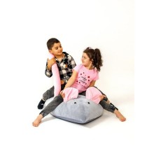 Puff GO GIFT Grau Rosa Oxford Mouse