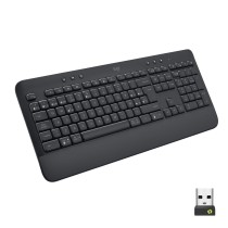 Clavier sans fil Logitech Signature K650 Espagnol Qwerty Noir Acier