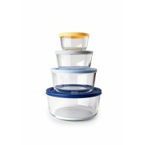 4 Lunchbox-Set Ibili 689200 Durchsichtig Kunststoff