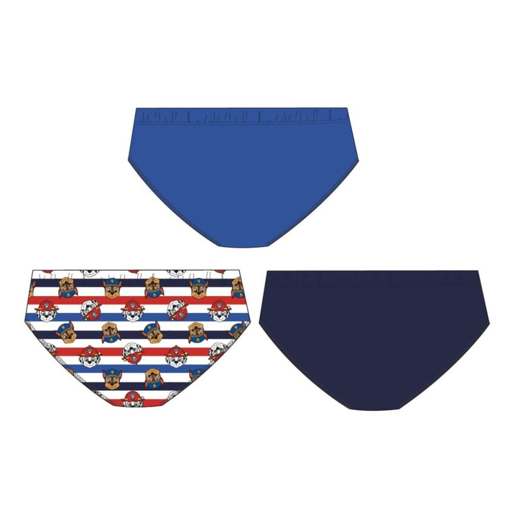 Lot de slips The Paw Patrol Multicouleur 3 Unités