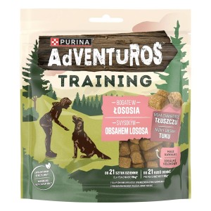 Snack pour chiens Purina Adventuros Adiestramiento salmon 115 g