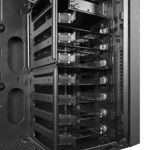 ATX Semi-Tower Gehäuse Chieftec CW-01B-OP Schwarz