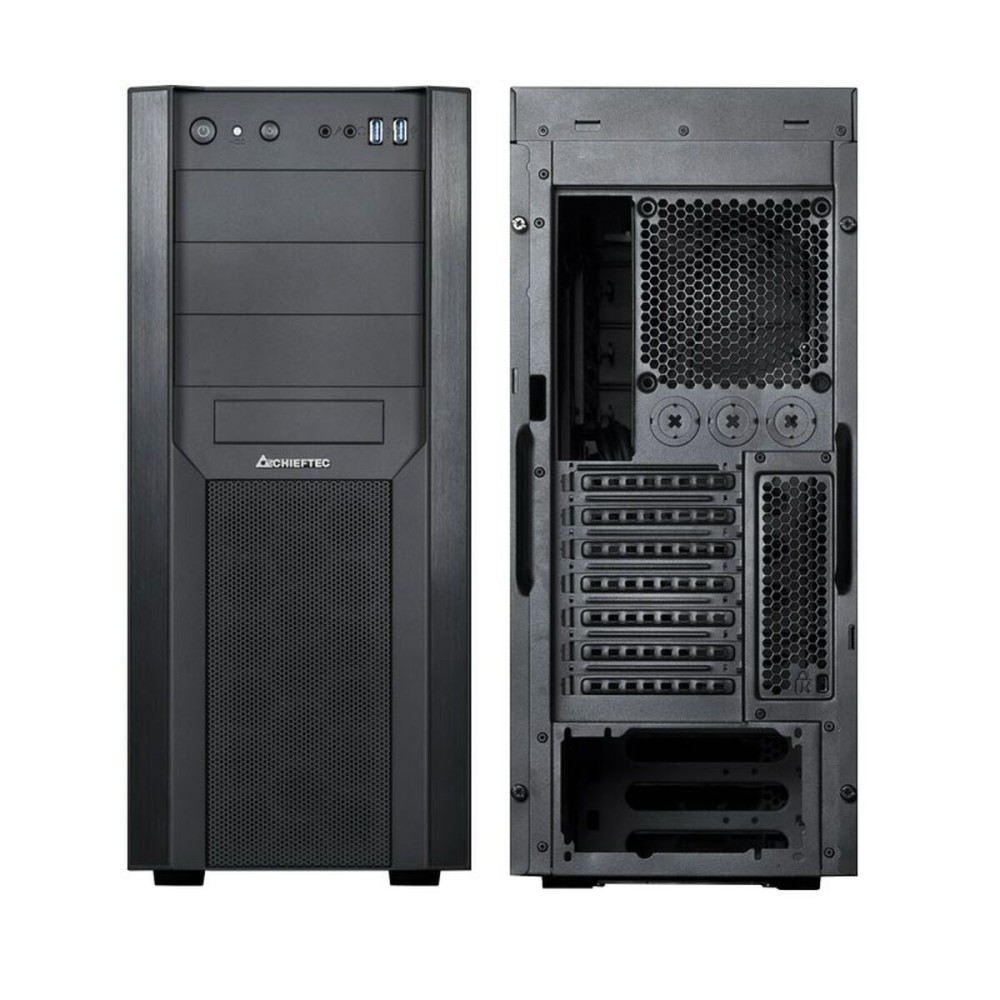 ATX Semi-Tower Gehäuse Chieftec CW-01B-OP Schwarz
