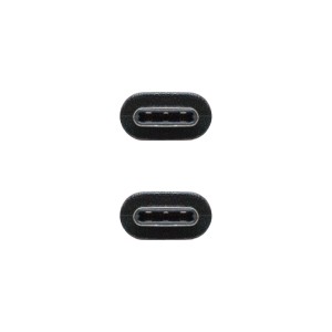 USB Cable NANOCABLE 10.01.2301 Black 1 m