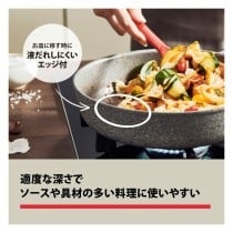 Non-stick frying pan Ballarini 75002-822-0 Grey Steel Aluminium Ø 28 cm