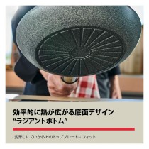 Non-stick frying pan Ballarini 75002-822-0 Grey Steel Aluminium Ø 28 cm