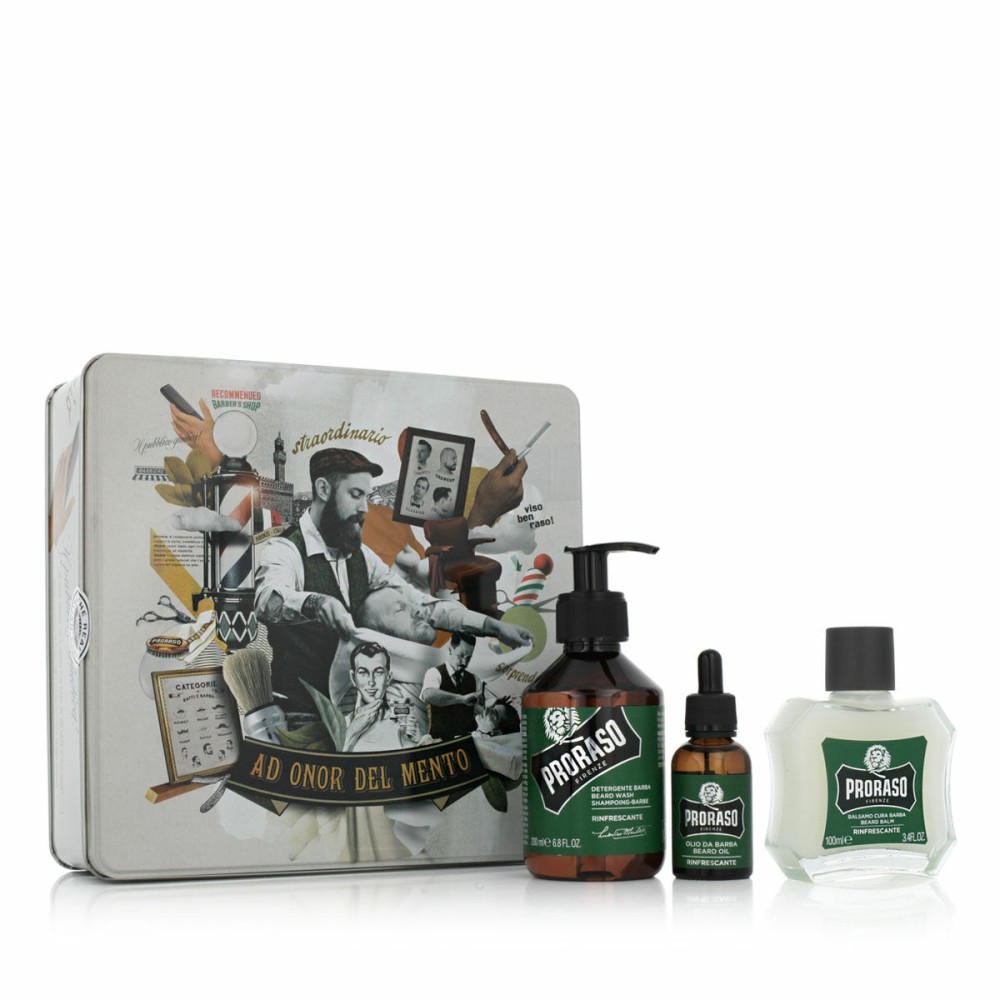 Beard care set Proraso Línea Refrescante
