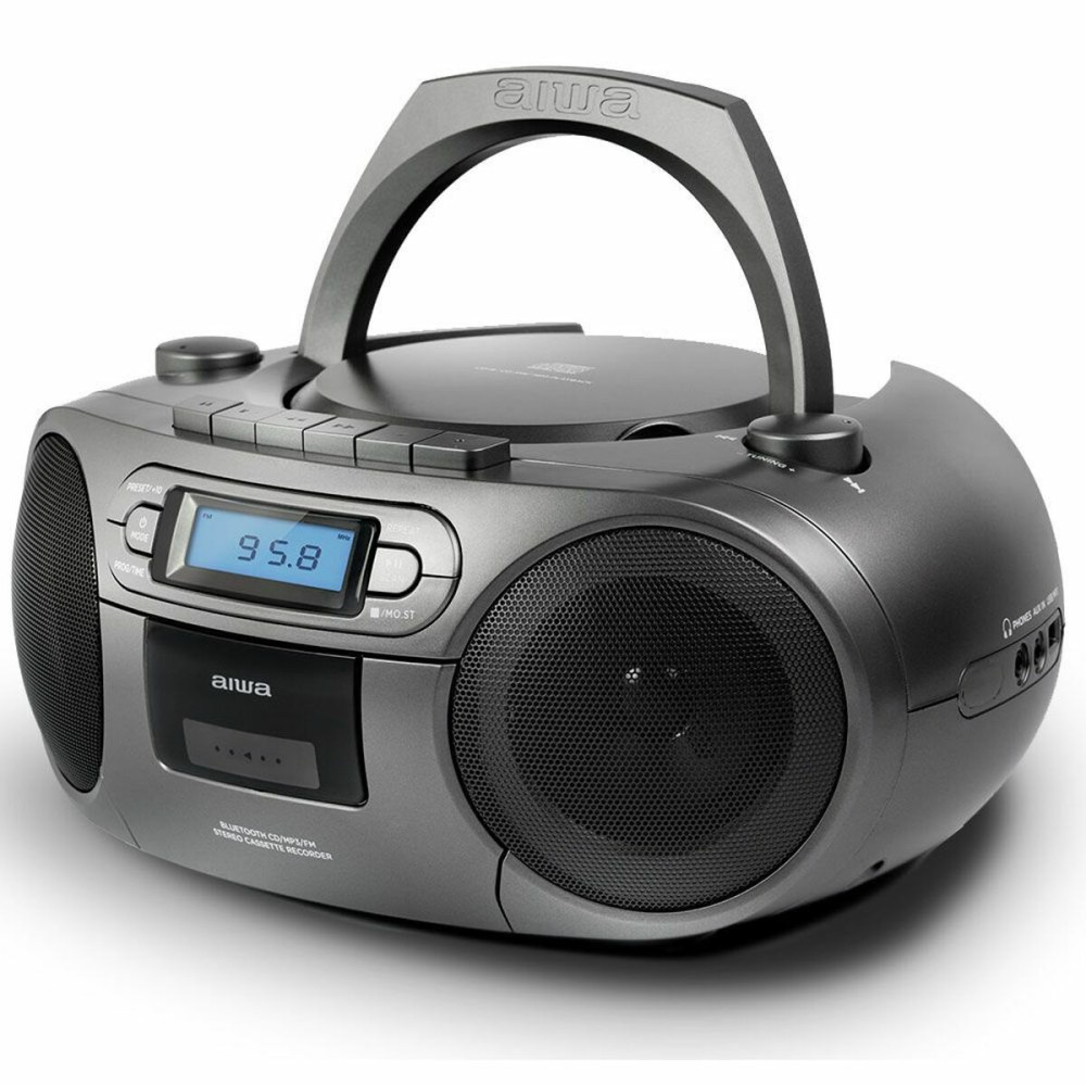 Radio cassette Aiwa BBTC-550MG Bluetooth Grey