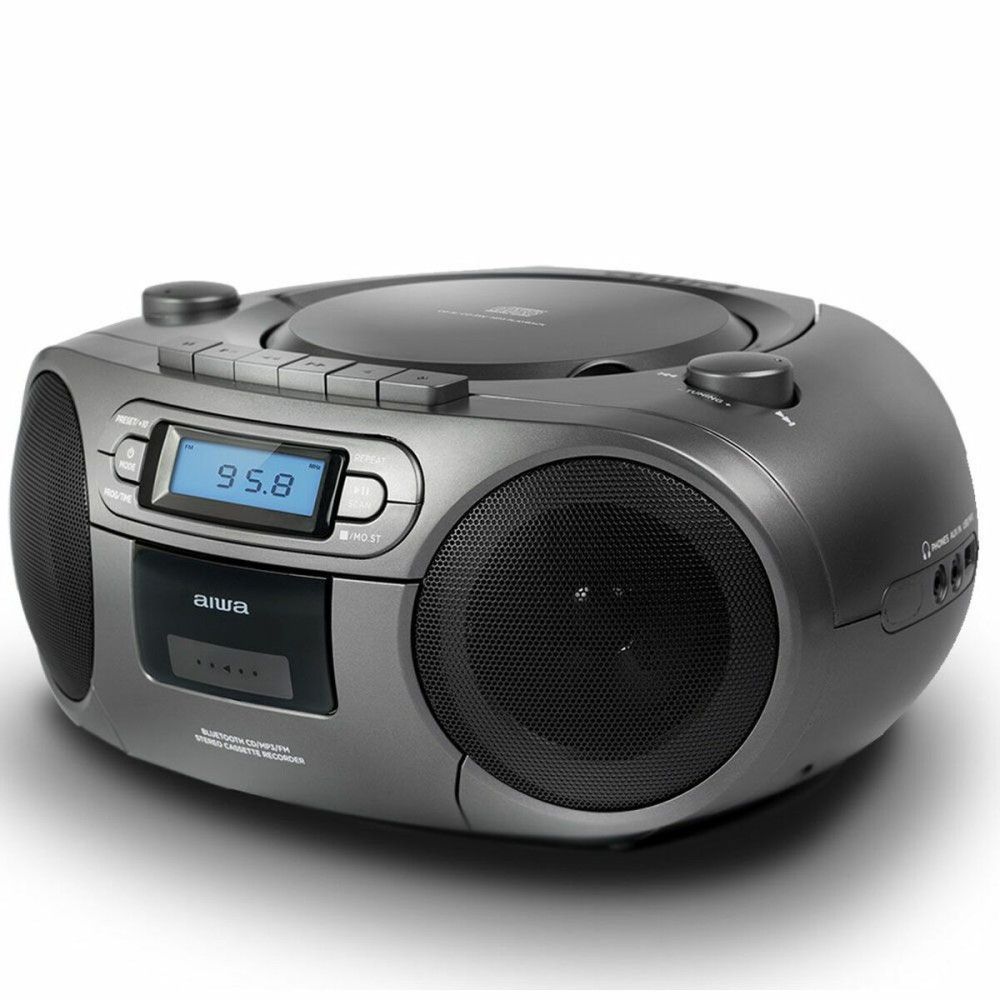 Radio cassette Aiwa BBTC-550MG Bluetooth Grey