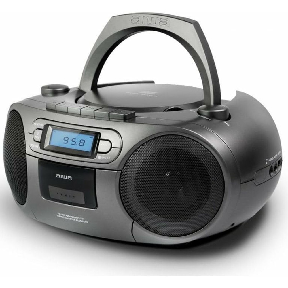 Radio cassette Aiwa BBTC-550MG Bluetooth Grey