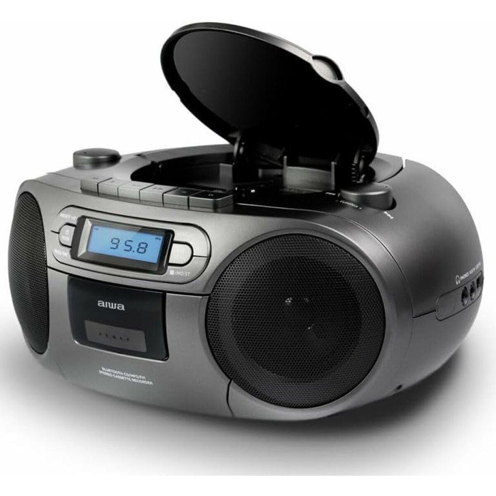 Radio cassette Aiwa BBTC-550MG Bluetooth Grey
