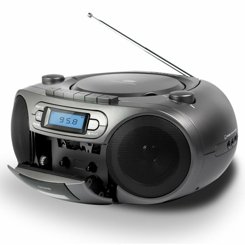 Radio cassette Aiwa BBTC-550MG Bluetooth Grey