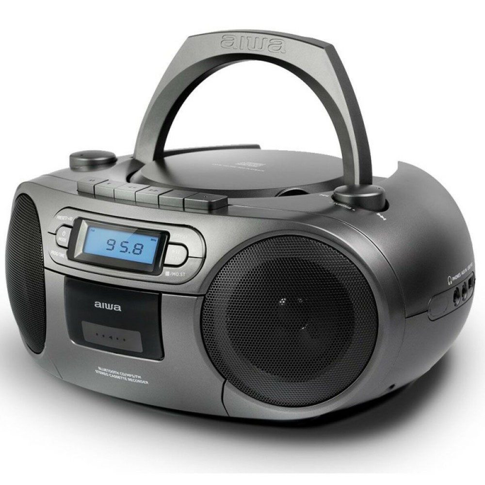Radio cassette Aiwa BBTC-550MG Bluetooth Grey