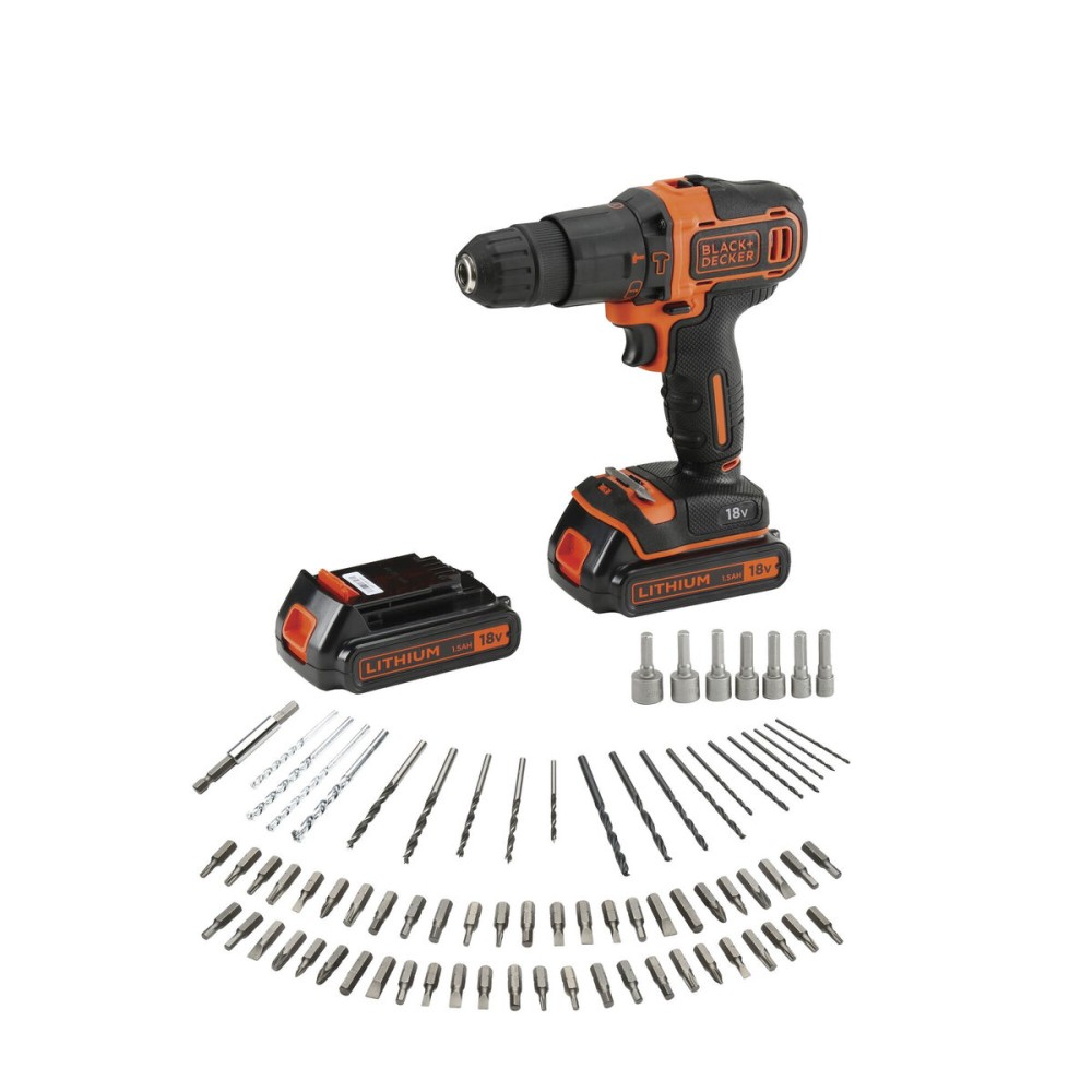 Perceuse à Percussion Black & Decker 18 V