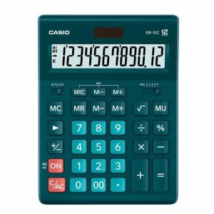 Taschenrechner Casio GR-12C-DG-W-EP Blau Harz