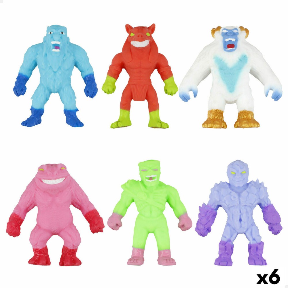 Figurines d’action 8 x 8 x 2 cm 6 Pièces (6 Unités)