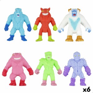 Action Figures 8 x 8 x 2 cm 6 Pieces (6 Units)