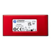 Externe Festplatte Kingston SXS1000R/2000G Rot 2 TB