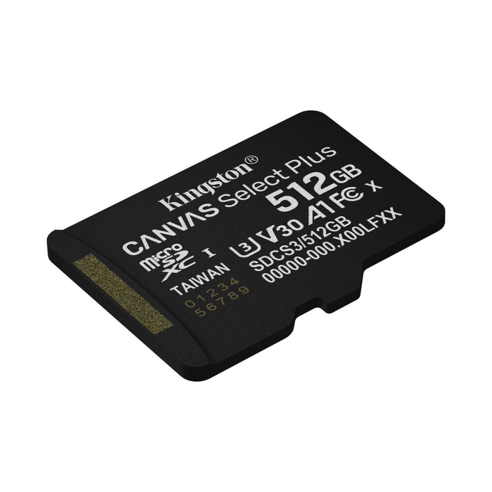 Carte Mémoire Micro SD avec Adaptateur Kingston SDCS3/512GB 512 GB