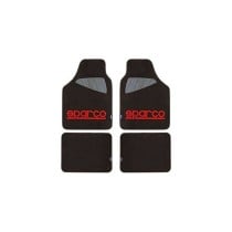 Auto-Fußmatten-Set Sparco SPC1903 Universal Schwarz/Rot (4 pcs)