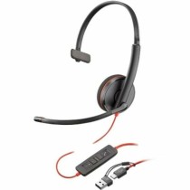 Casques avec Microphone Poly 8X214A6 Noir