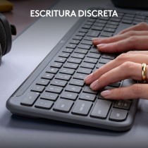 Clavier sans fil Logitech 920-012455 Graphite QWERTY