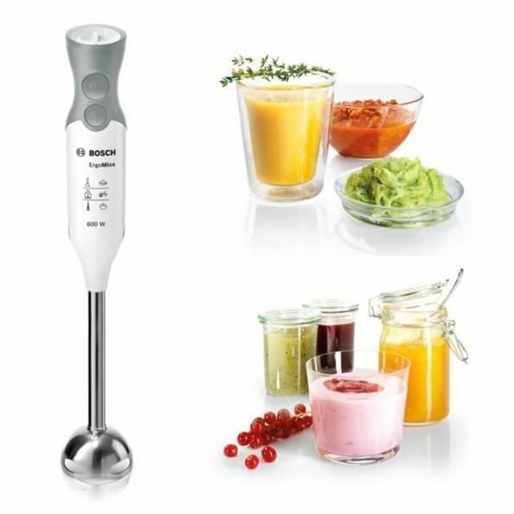 Handrührgerät BOSCH MSM66150 Weiß Silberfarben 600 W