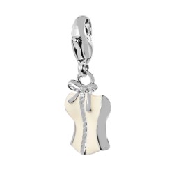 Charms für Damen Ti Sento 8171SI Weiß (2 cm)