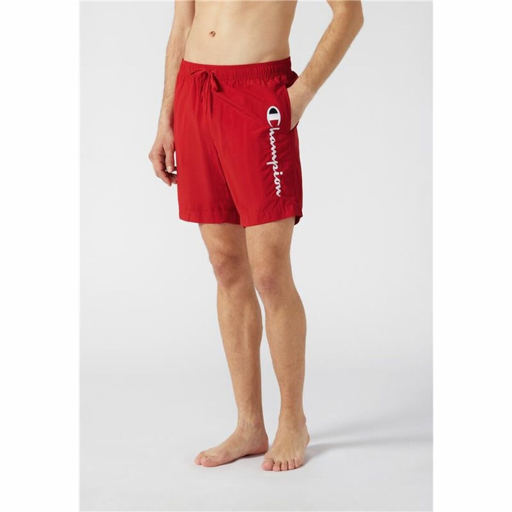 Herren Badehose Champion Champion Beachshort Rot