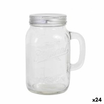 Carafe en Verre Transparent Viejo Valle 900 ml Avec couvercle