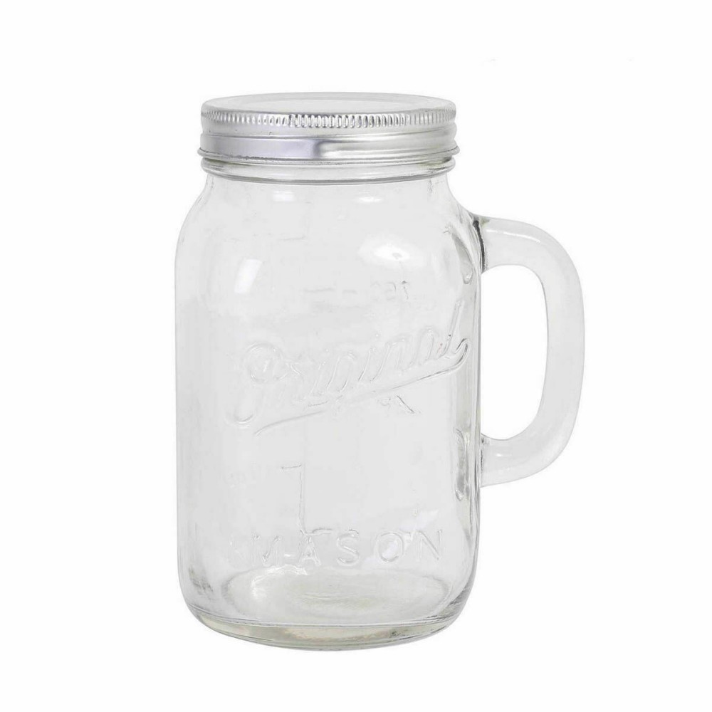 Carafe en Verre Transparent Viejo Valle 900 ml Avec couvercle
