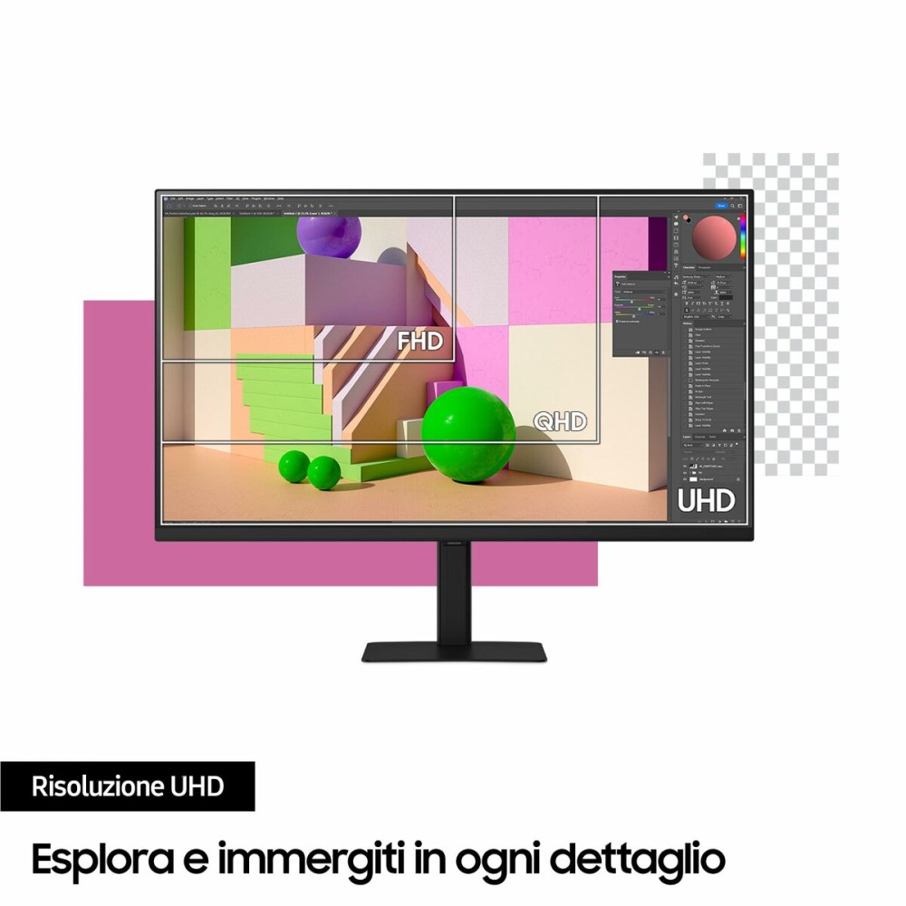 Gaming-Monitor Samsung LS27D702EAUXEN 4K Ultra HD 27"